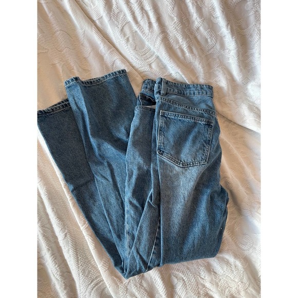 Shein Flare Leg Loose Fit Jeans Womans Size 6 - Picture 2 of 4